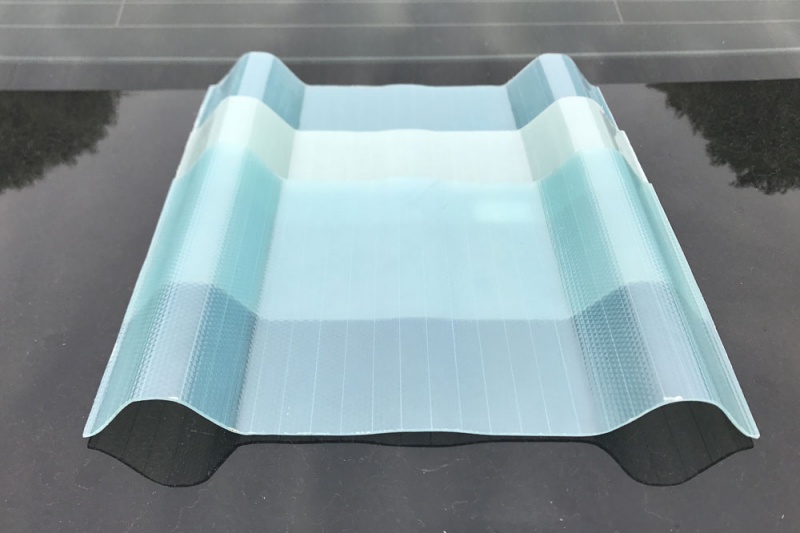 FRP采光板【可溶性采光带】